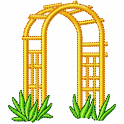 Garden Barriers Embroidery Design 7 Garden Barriers Embroidery Design 7